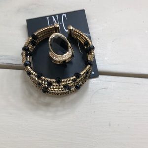 Brand new unused ring and bracelet